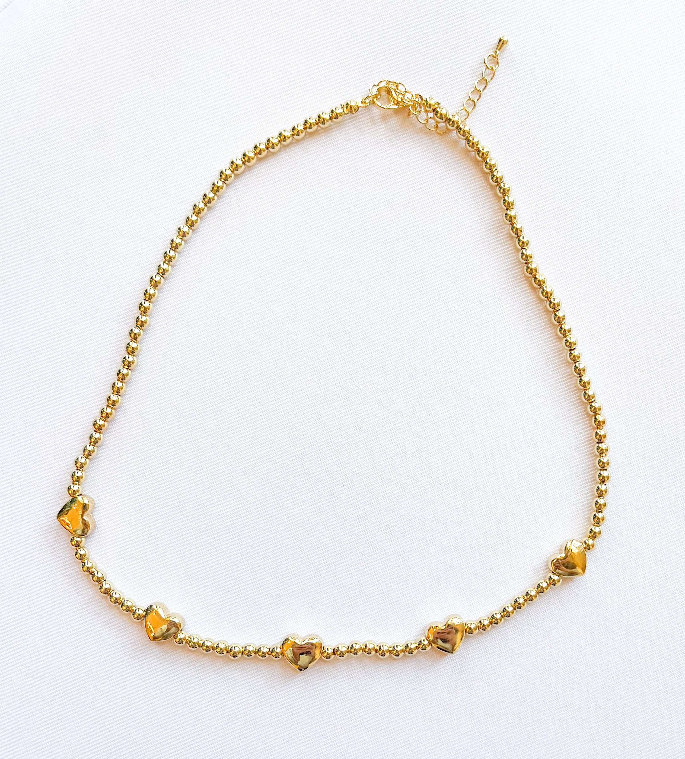 Heart Choker Necklace Kate and Mae